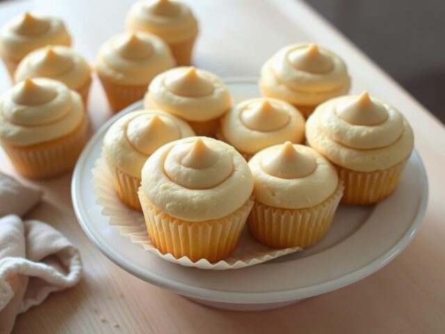Angel cupcakes