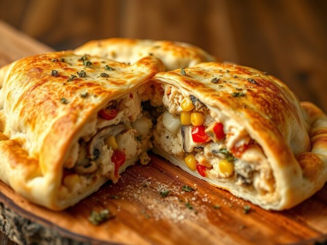 Aparte pizza calzone