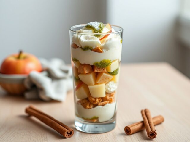 Appel – Tiramisu met Walnoot Pesto