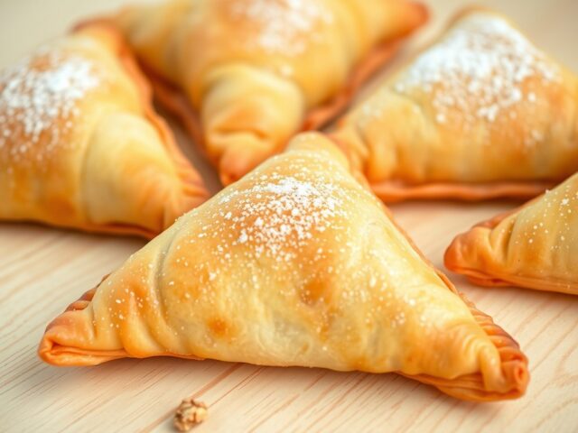 Appel-ananas flappen met walnoot