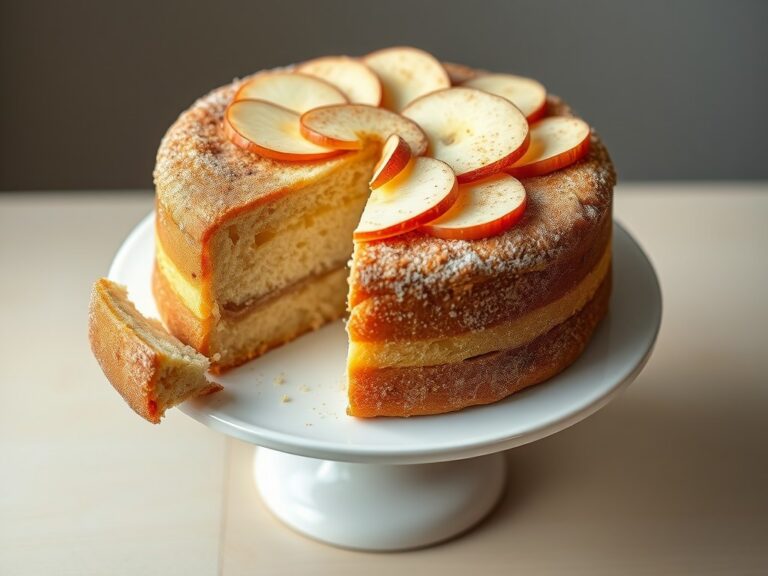 Appel-genoisetaart