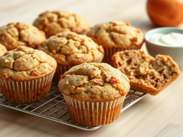 Appel-kaneelmuffins