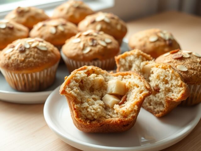 Appel-kaneelmuffins