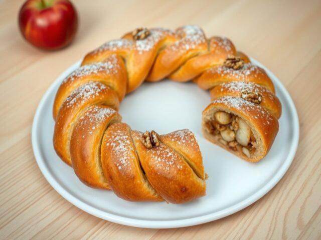 Appel-walnotenkrans