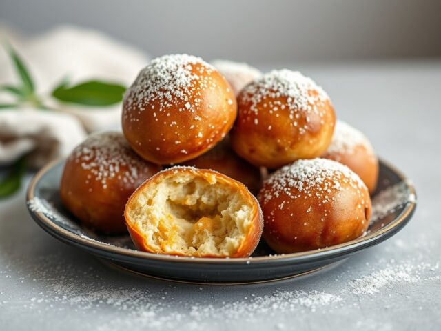 Appelbollen — AI-gegenereerde illustratie