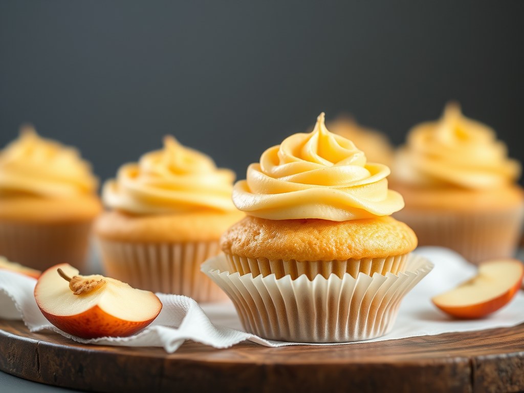 Appelcakejes (zonder boter!), AI-gegenereerde illustratie