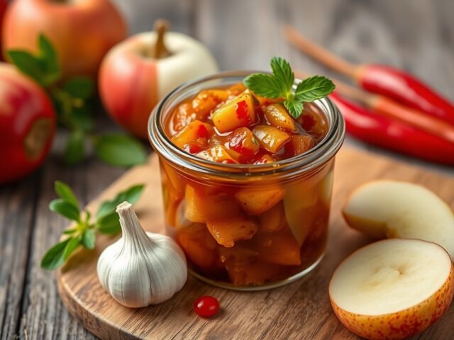Appelchutney met kruidnagel