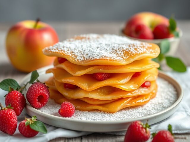 Appelflappen à la Liske — AI-gegenereerde illustratie