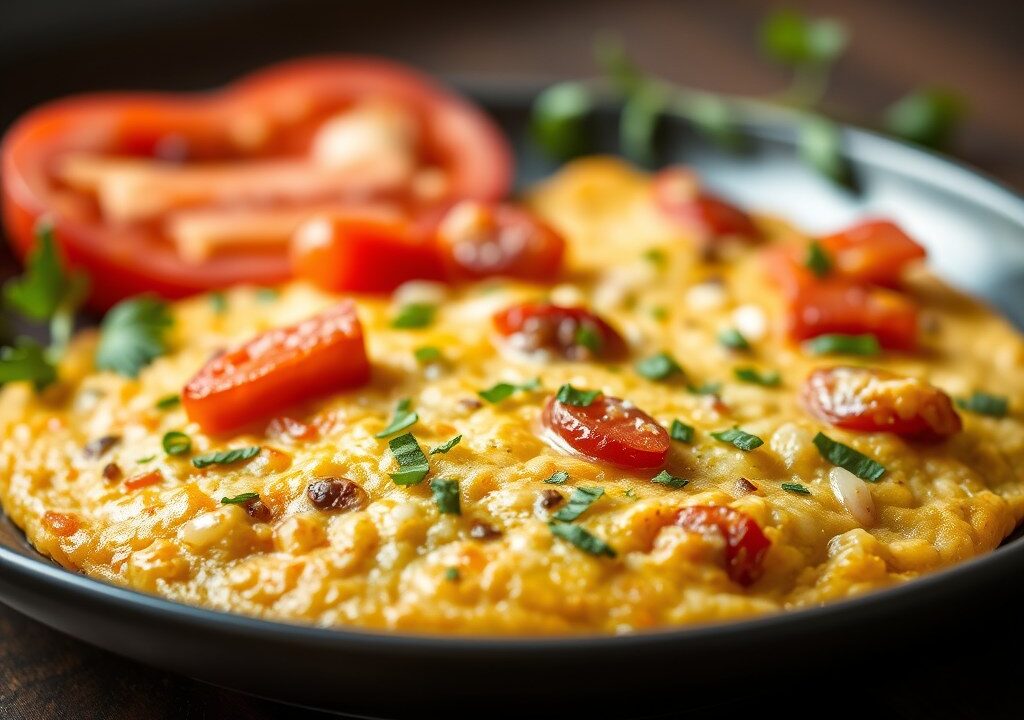 Appelfrittata, AI-gegenereerde illustratie