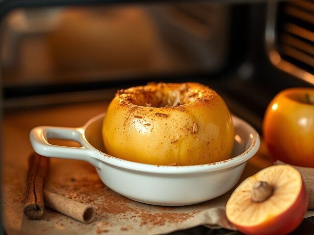 Appels in de oven