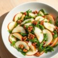 Appelsalade met walnoten