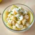 Appelslaatje met krab