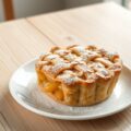 Appeltaart met amandelkorstje
