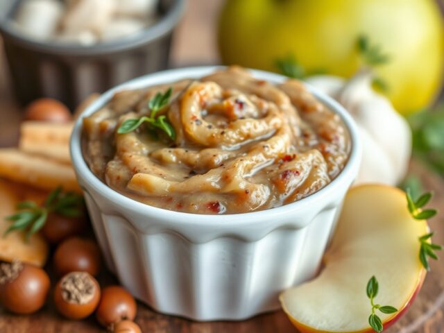 Appeltapenade — AI-gegenereerde illustratie