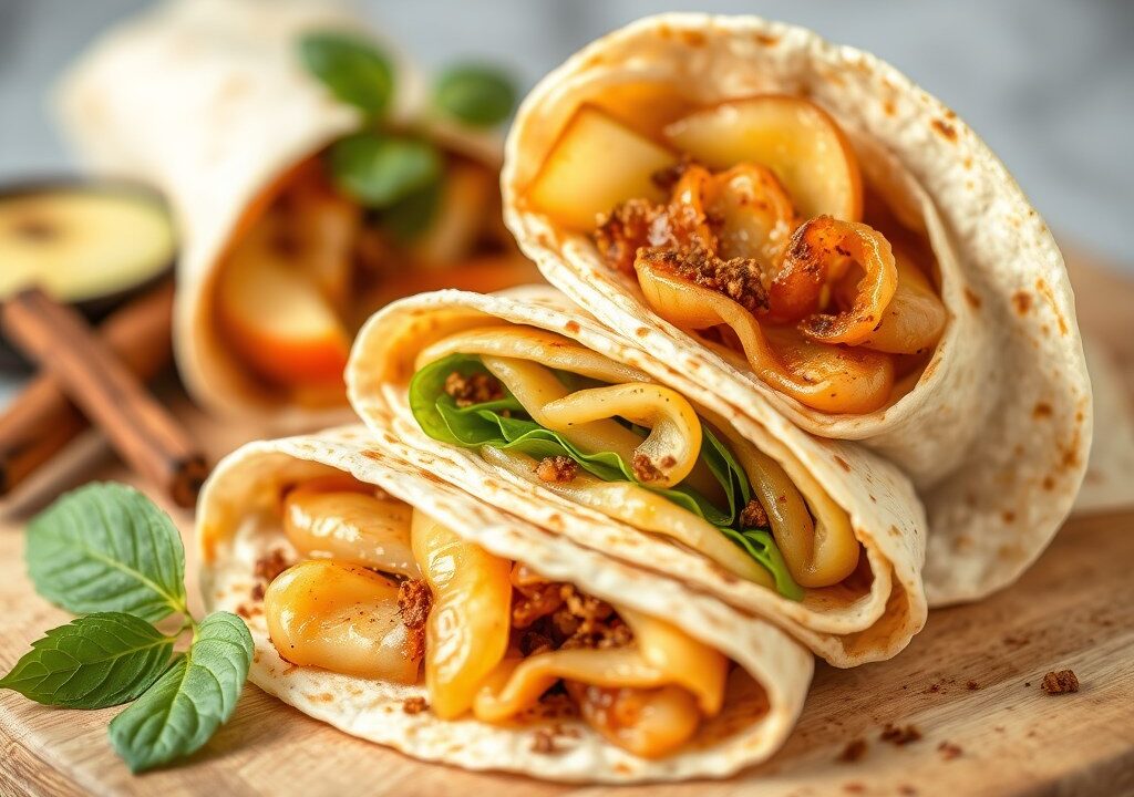 Appelwraps, AI-gegenereerde illustratie