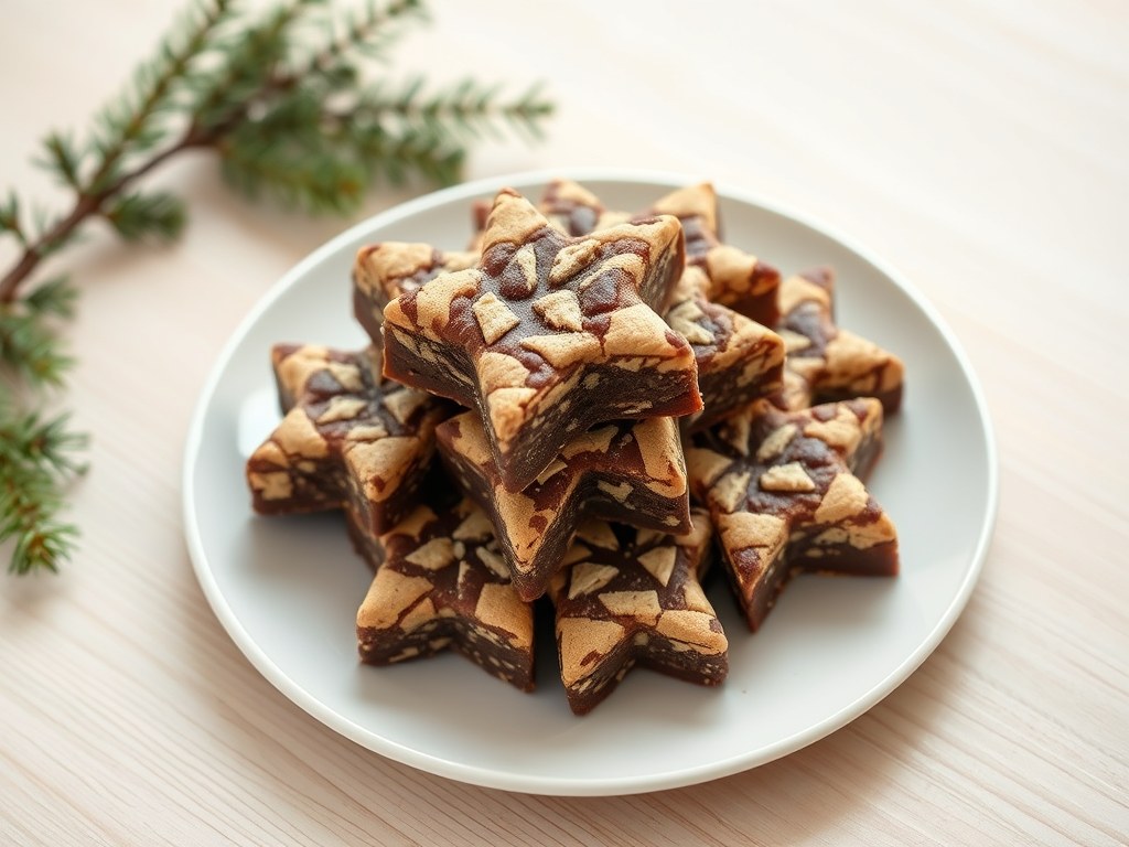 Arretjescake kerstcake, AI-gegenereerde illustratie