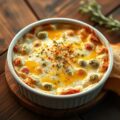Artisjok mozarella dip