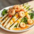 Asperge- garnalensalade