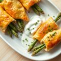 Asperge in bladerdeeg