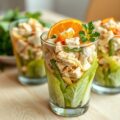 Asperge-kip cocktail