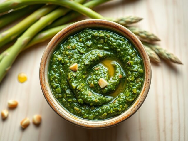 Asperge Pesto
