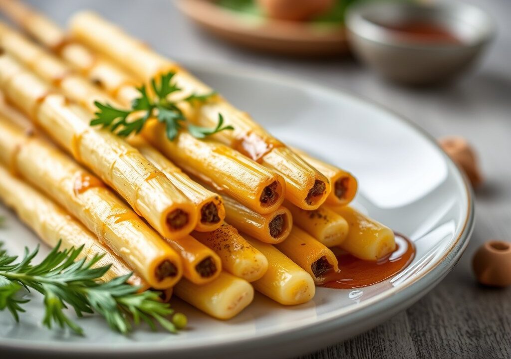 Asperges Cécile, AI-gegenereerde illustratie