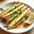 Asperges met ansjovisboter: