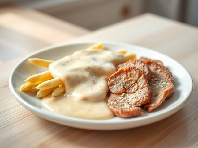 Asperges met bechamelsaus