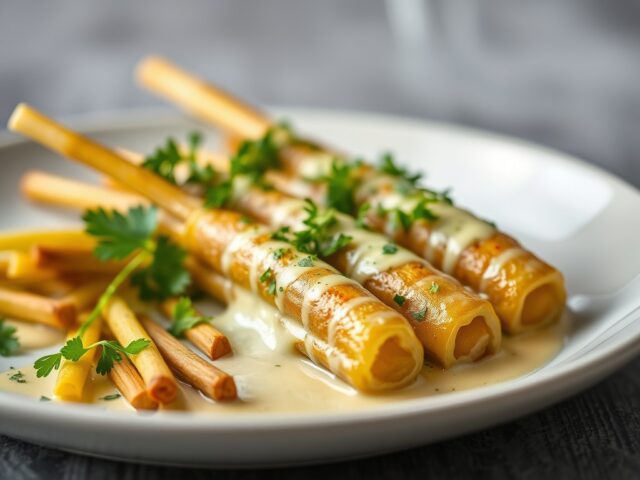 Asperges met eisaus