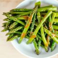 Asperges met groene boontjes