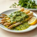 Asperges met groene boter
