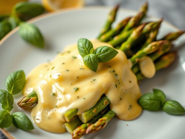Asperges met hollandaisesaus