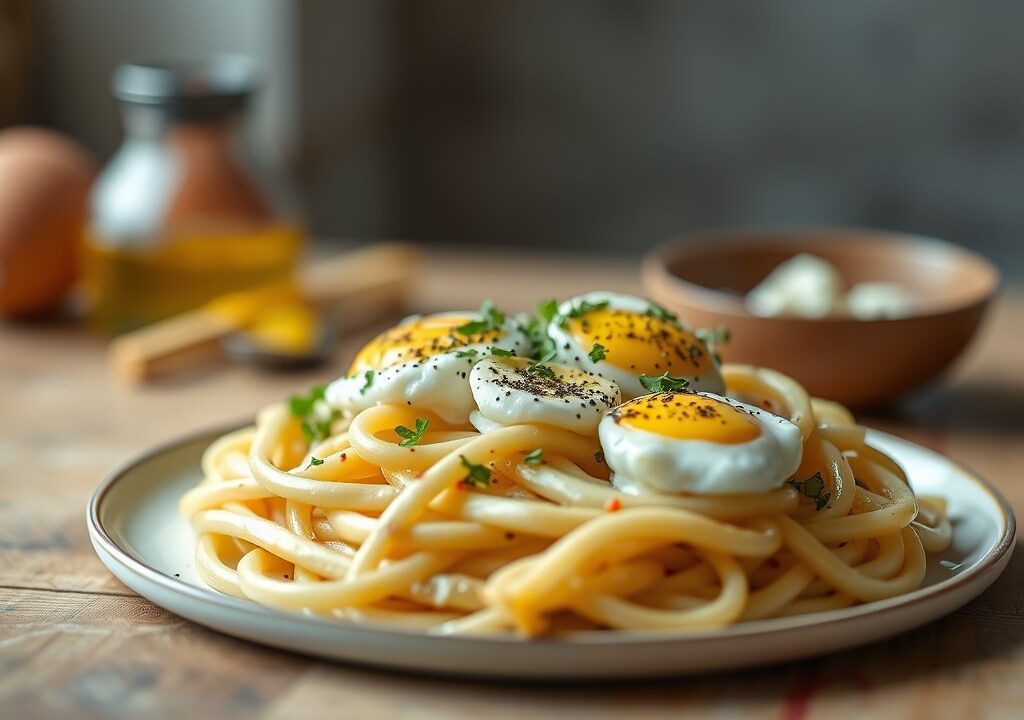 Asperges op Vlaamse wijze, AI-gegenereerde illustratie