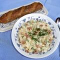 Aspergesalade met Hollandse garnalen