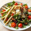 Aspergeslaatje met vinaigrette