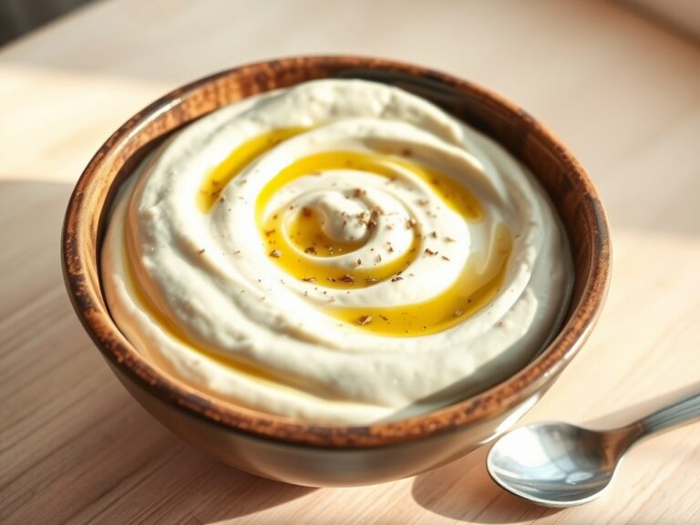Aubergine – knoflookcreme