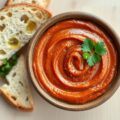 Aubergine- paprikadipsaus