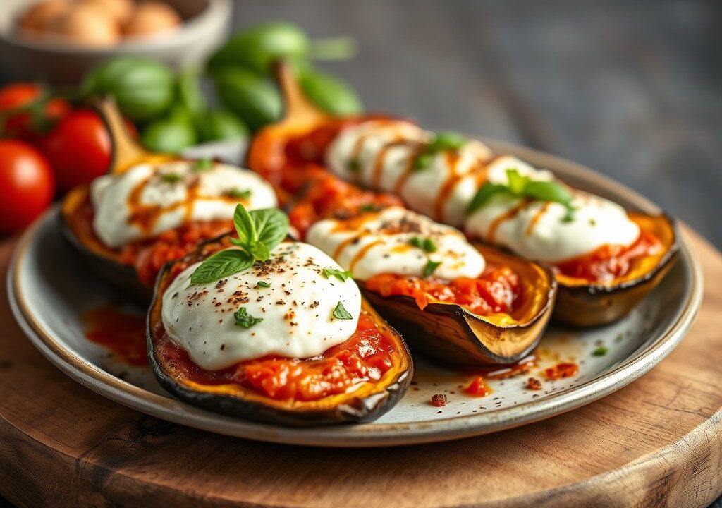 Auberginepakjes stoompan Melanzana abbigliamento, AI-gegenereerde illustratie