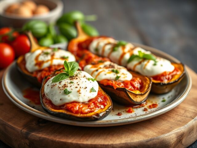 Auberginepakjes stoompan Melanzana abbigliamento — AI-gegenereerde illustratie