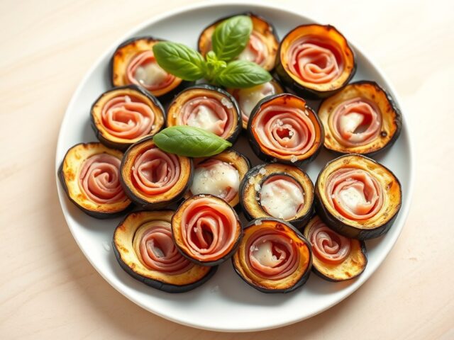 Auberginerolletjes