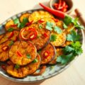Aubergines Birma Stijl
