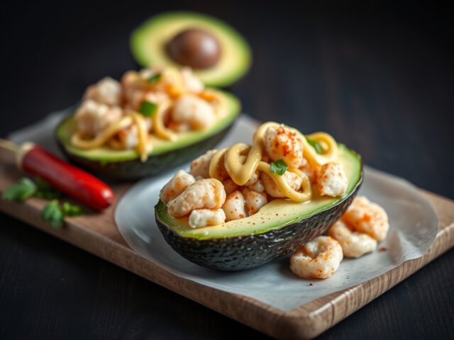 Avocado met Krab