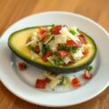 Avocado met plattelandsslaatje
