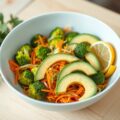 Avocadosalade met groenten
