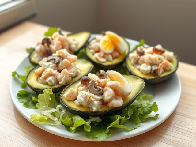 Avocats aux fruits de mer ( zie opm )