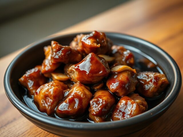 Ayam Ketjap (Kip Gemarineerd in Bumbu + Ketjap)