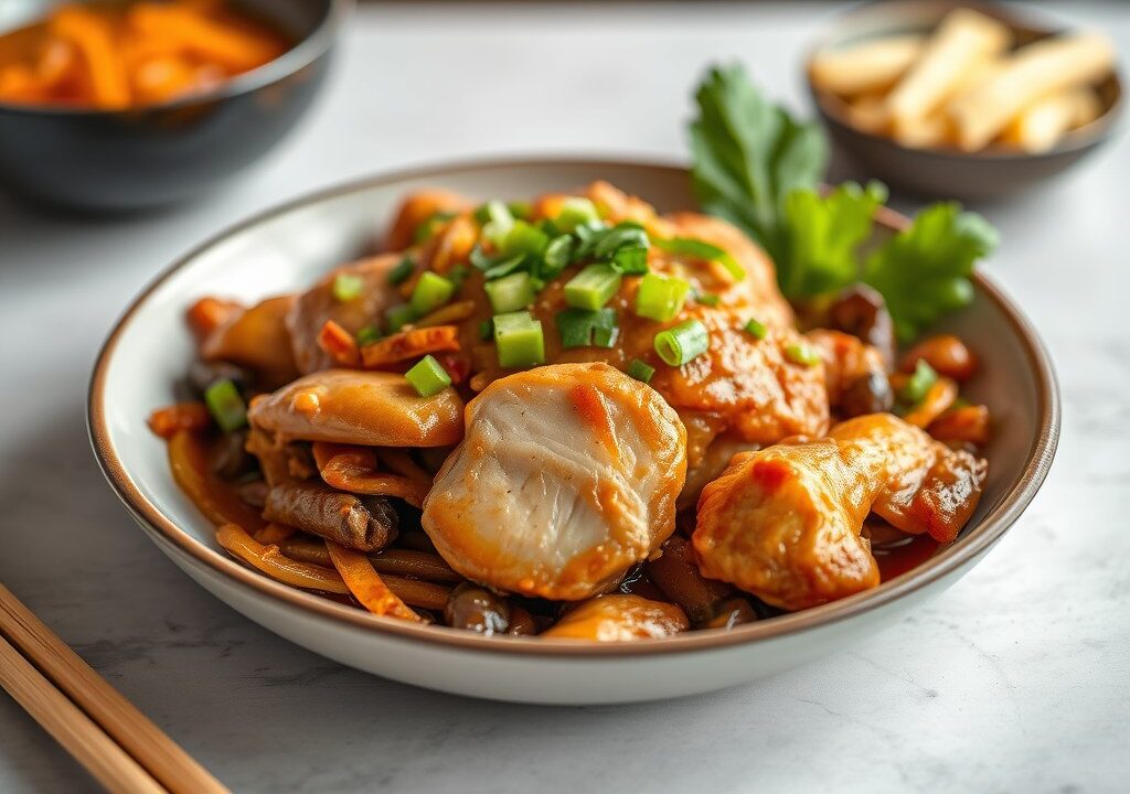 Ayam panggang, AI-gegenereerde illustratie