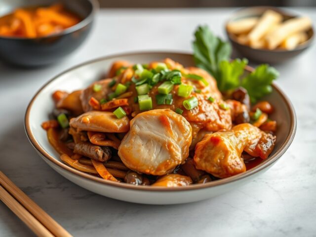 Ayam panggang — AI-gegenereerde illustratie