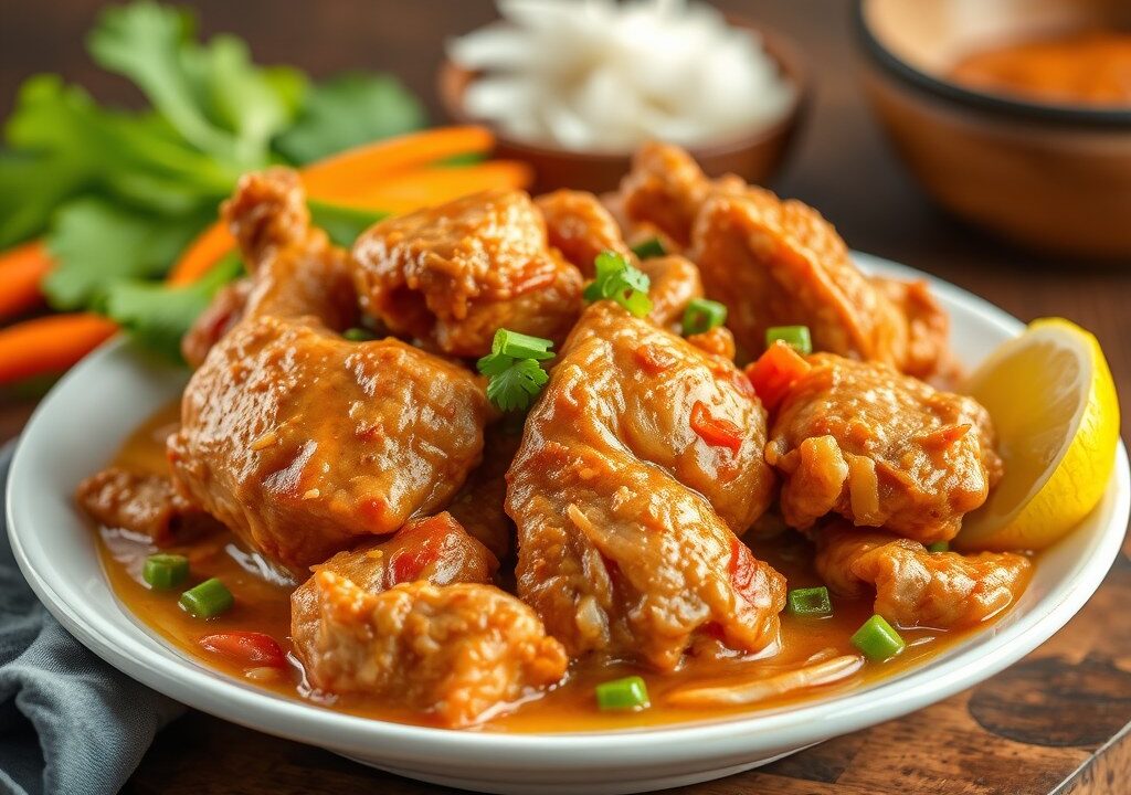 Ayam Rempah Singapore, AI-gegenereerde illustratie