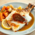 Baars met bokbiersaus